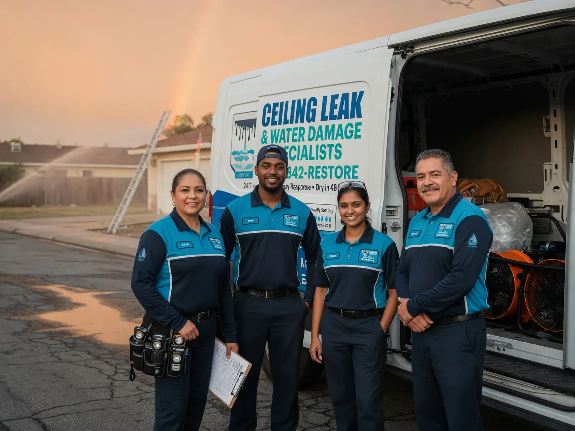 Ceiling Leak Cleanup company in Atwater, OH