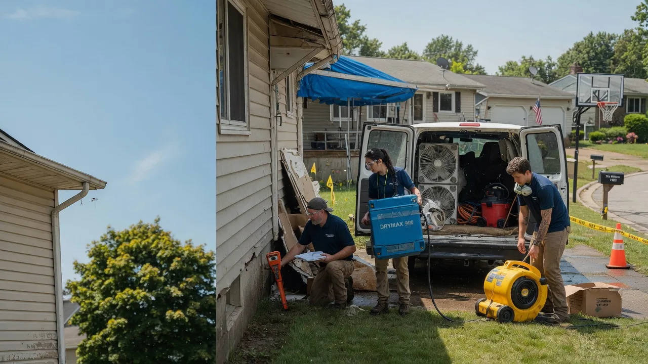 Ceiling Leak Cleanup in Atwater, OH near me